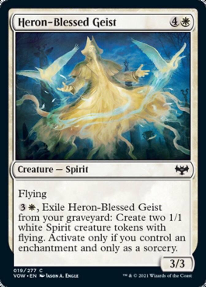 Heron-Blessed Geist [Innistrad: Crimson Vow] | Gamers Paradise