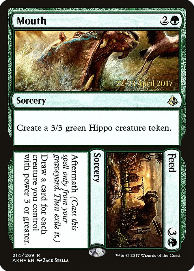 Mouth // Feed [Amonkhet Prerelease Promos] | Gamers Paradise