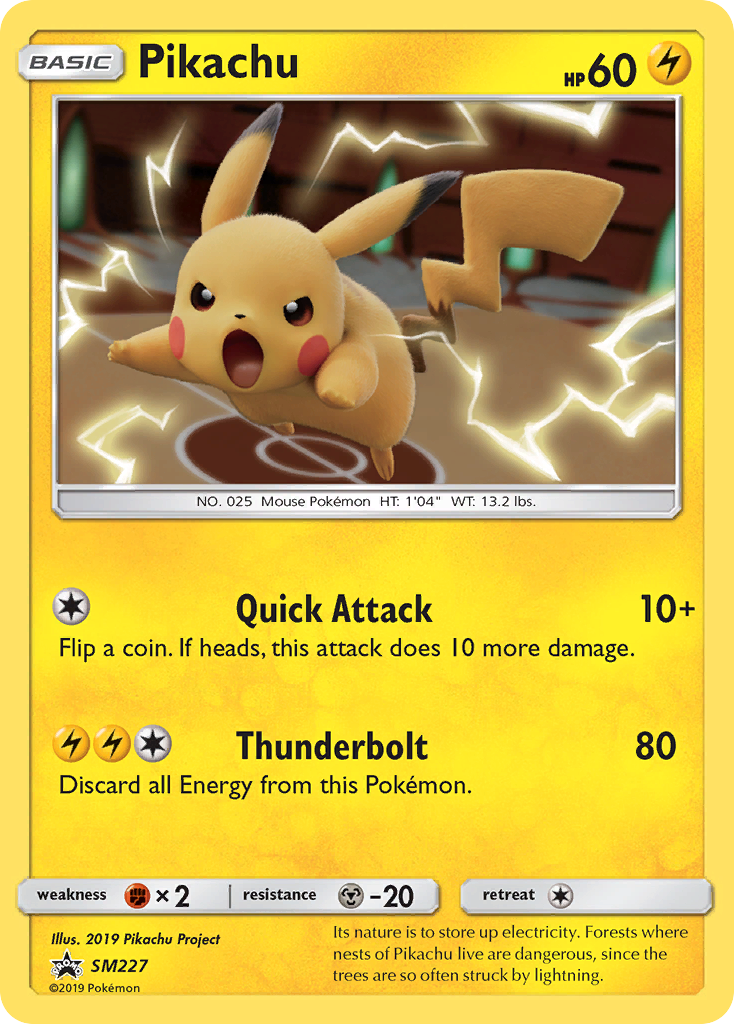 Pikachu (SM227) [Sun & Moon: Black Star Promos] | Gamers Paradise