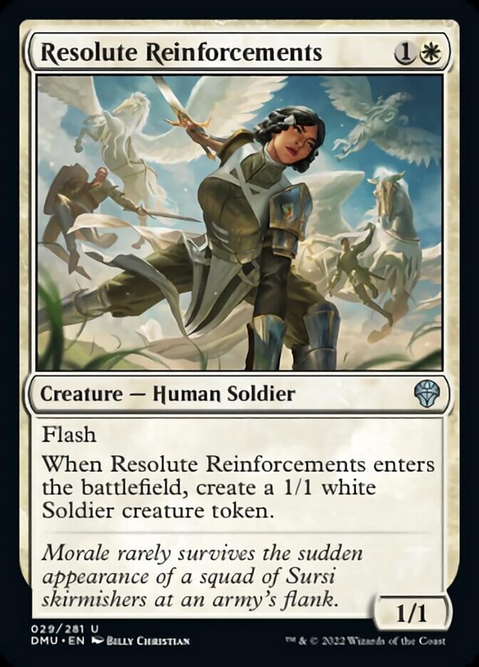 Resolute Reinforcements [Dominaria United] | Gamers Paradise