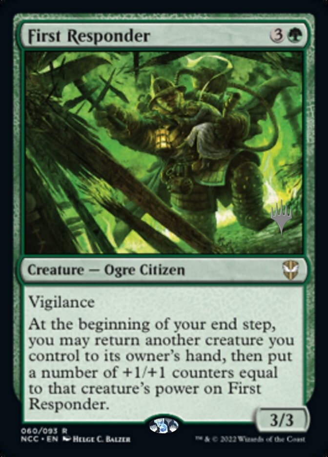 First Responder (Promo Pack) [Streets of New Capenna Commander Promos] | Gamers Paradise