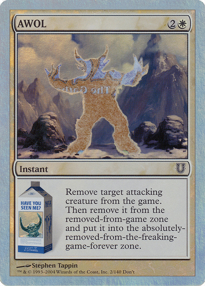 AWOL (Alternate Foil) [Unhinged] | Gamers Paradise