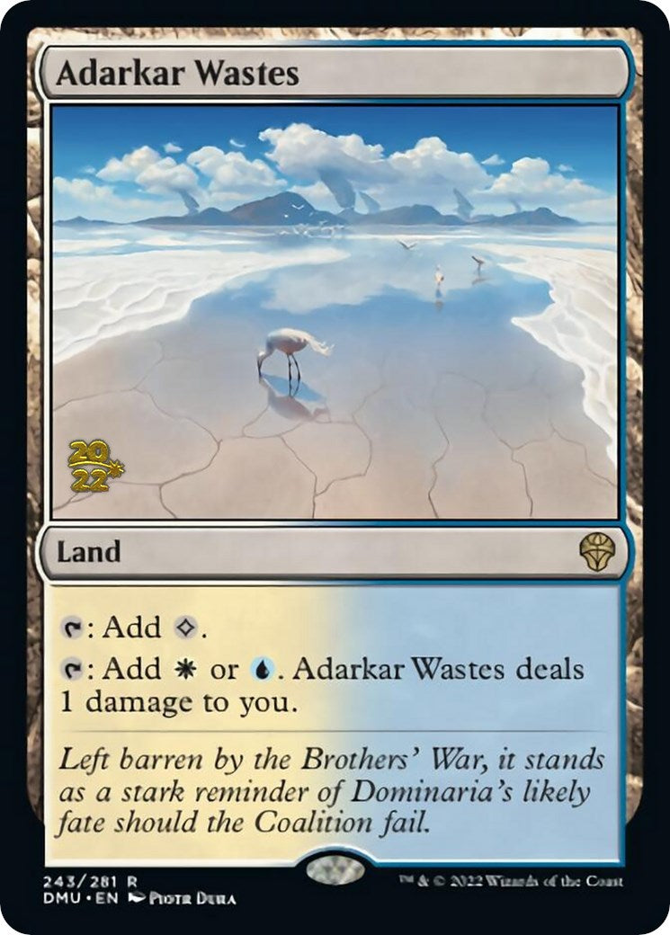 Adarkar Wastes [Dominaria United Prerelease Promos] | Gamers Paradise