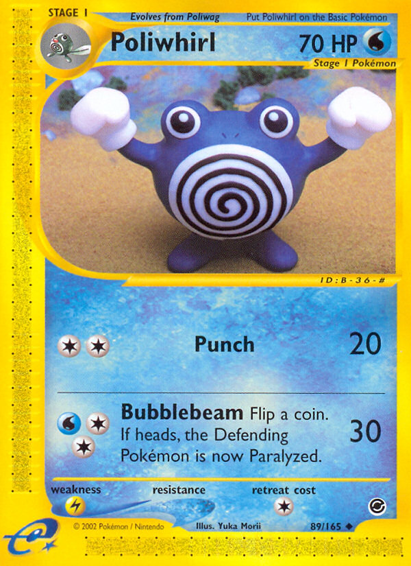 Poliwhirl (89/165) [Expedition: Base Set] | Gamers Paradise