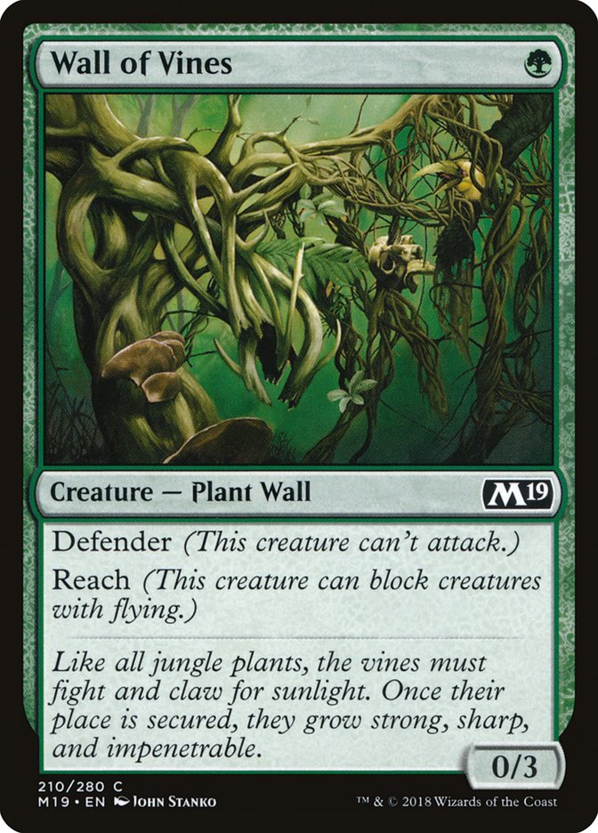 Wall of Vines [Core Set 2019] | Gamers Paradise