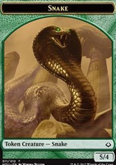 Snake // Zombie Double-Sided Token [Hour of Devastation Tokens] | Gamers Paradise