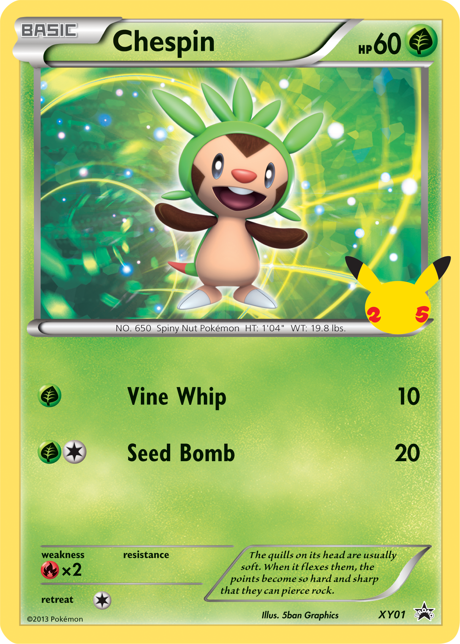 Chespin (XY01) [First Partner Pack] | Gamers Paradise