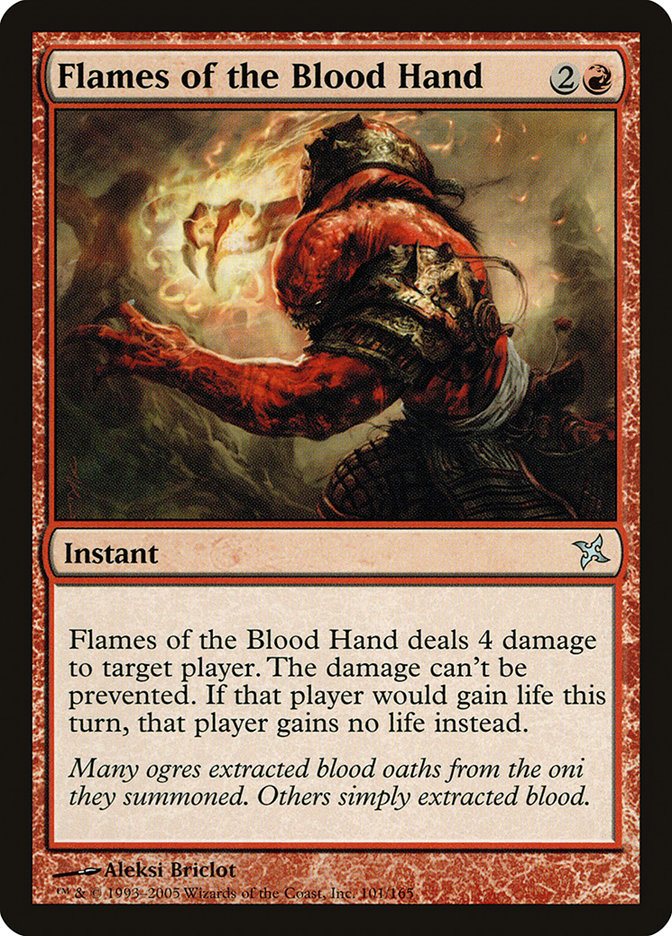 Flames of the Blood Hand [Betrayers of Kamigawa] | Gamers Paradise