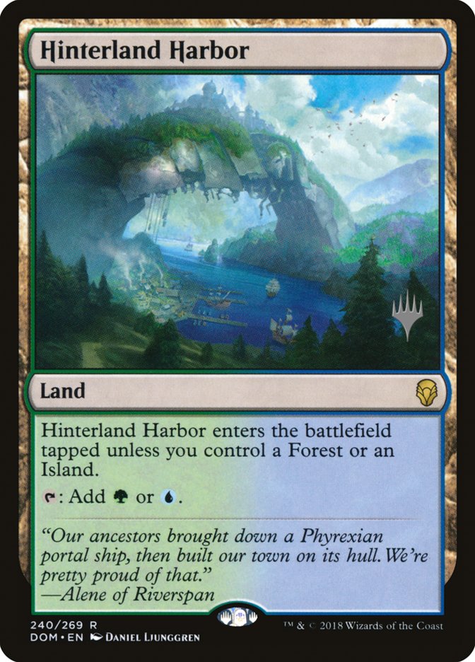 Hinterland Harbor (Promo Pack) [Dominaria Promos] | Gamers Paradise