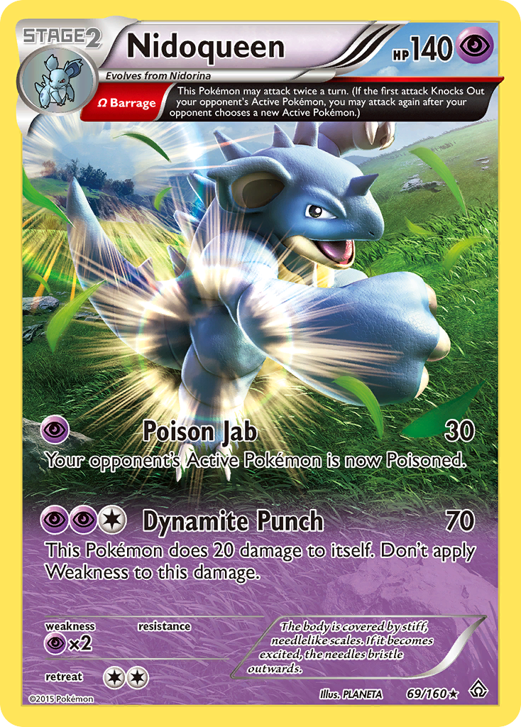 Nidoqueen (69/160) [XY: Primal Clash] | Gamers Paradise
