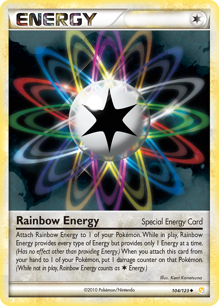 Rainbow Energy (104/123) [HeartGold & SoulSilver: Base Set] | Gamers Paradise
