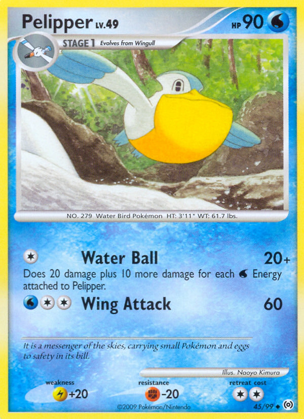 Pelipper (45/99) [Platinum: Arceus] | Gamers Paradise