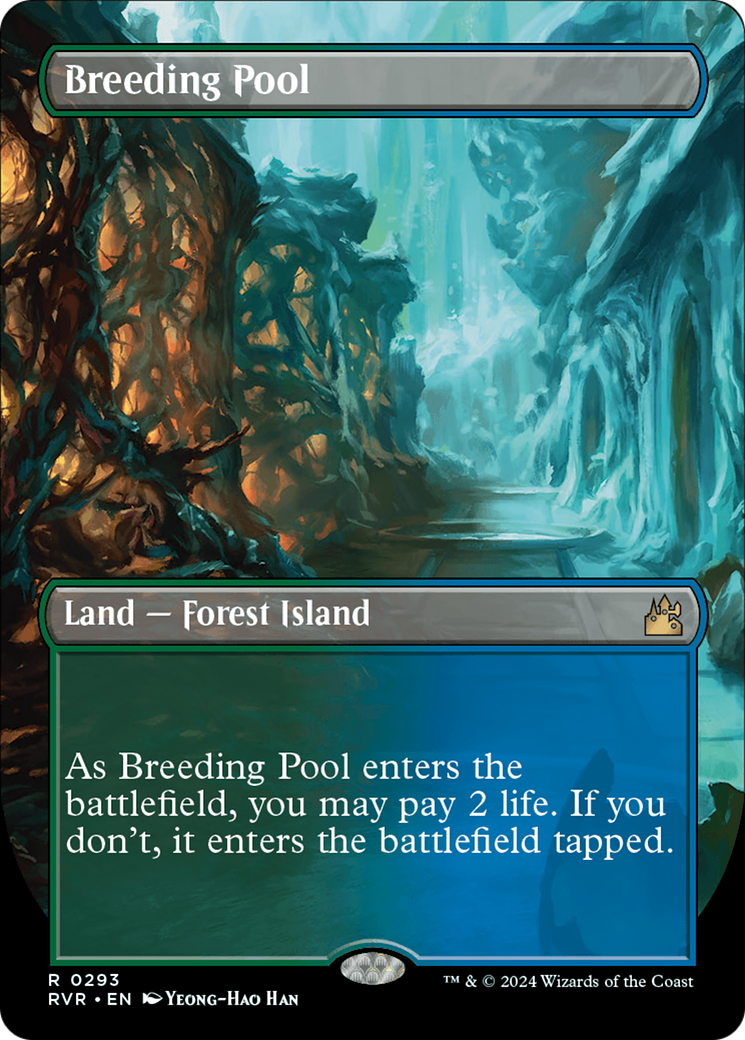 Breeding Pool (Borderless) [Ravnica Remastered] | Gamers Paradise