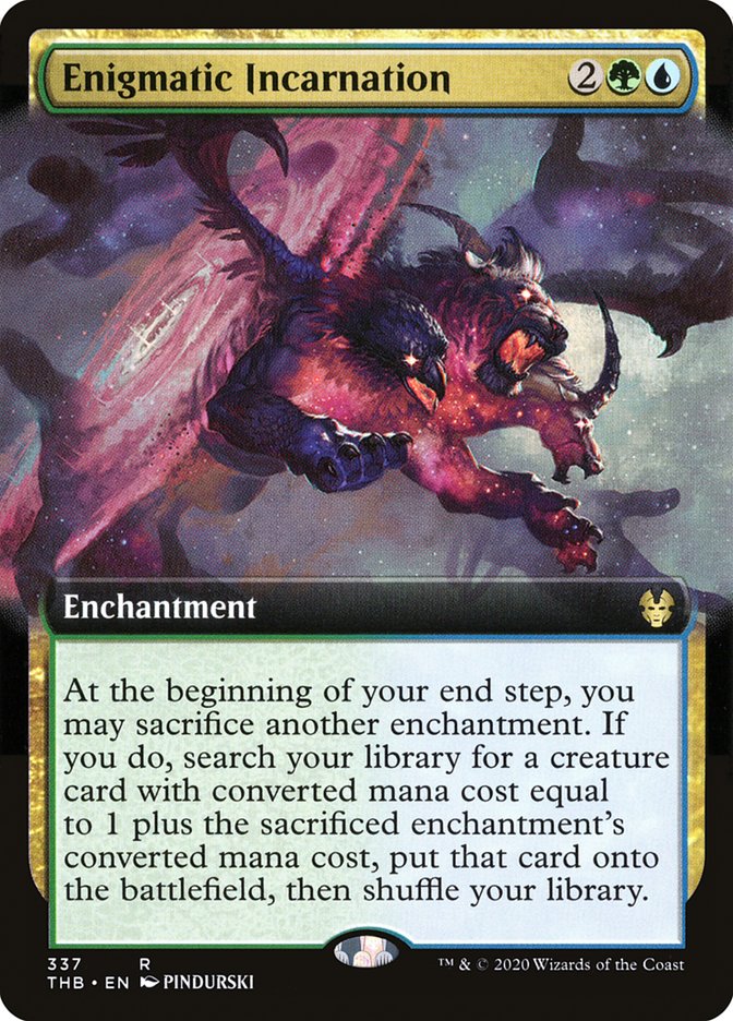 Enigmatic Incarnation (Extended Art) [Theros Beyond Death] | Gamers Paradise