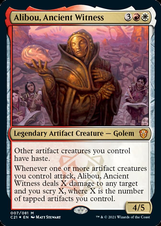 Alibou, Ancient Witness [Commander 2021] | Gamers Paradise
