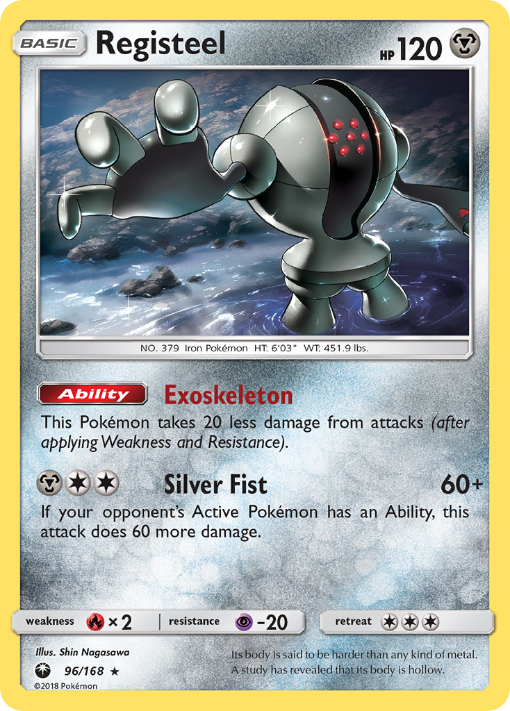 Registeel (96/168) [Sun & Moon: Celestial Storm] | Gamers Paradise