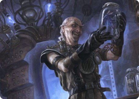 Delver of Secrets Art Card [Innistrad: Midnight Hunt Art Series] | Gamers Paradise