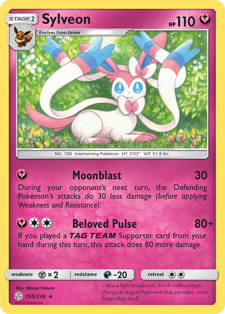 Sylveon (155/236) [Sun & Moon: Cosmic Eclipse] | Gamers Paradise