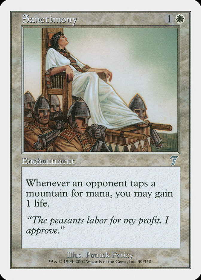 Sanctimony [Seventh Edition] | Gamers Paradise