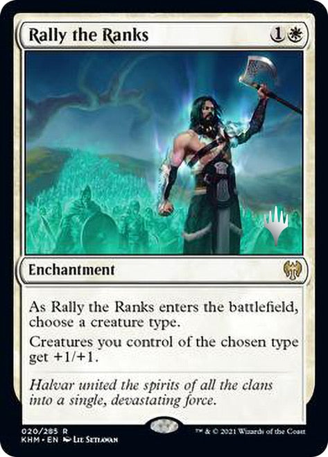 Rally the Ranks (Promo Pack) [Kaldheim Promos] | Gamers Paradise