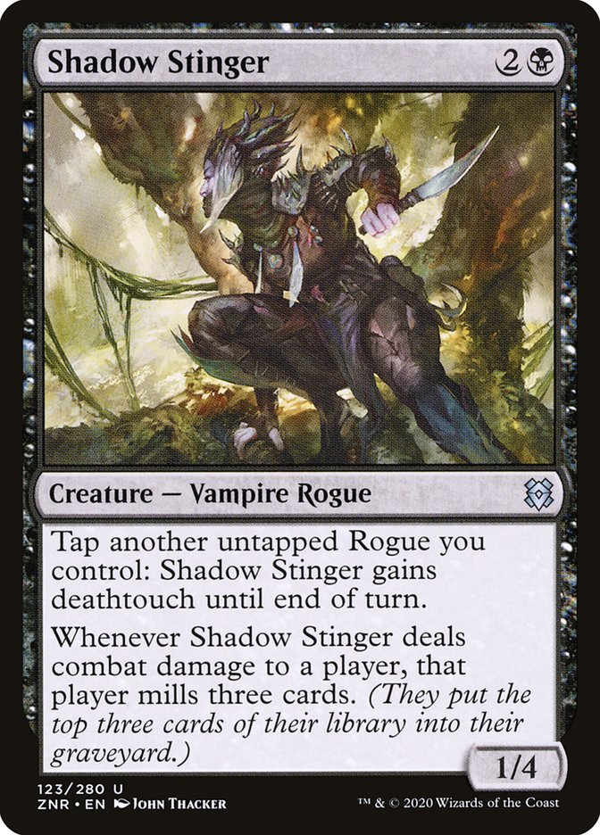 Shadow Stinger [Zendikar Rising] | Gamers Paradise