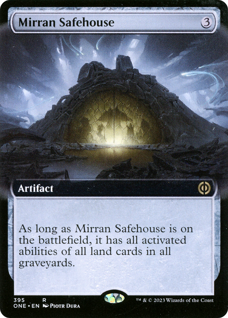 Mirran Safehouse (Extended Art) [Phyrexia: All Will Be One] | Gamers Paradise