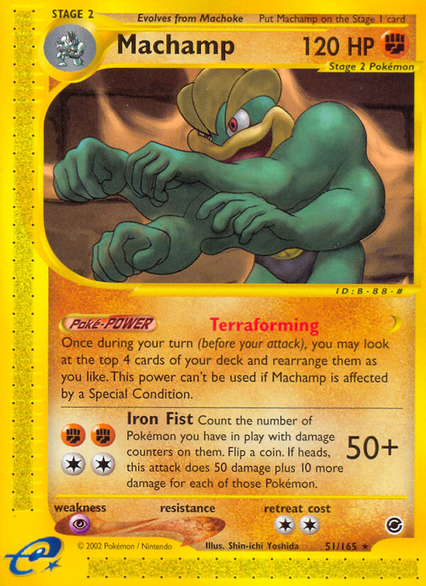 Machamp (51/165) [Expedition: Base Set] | Gamers Paradise