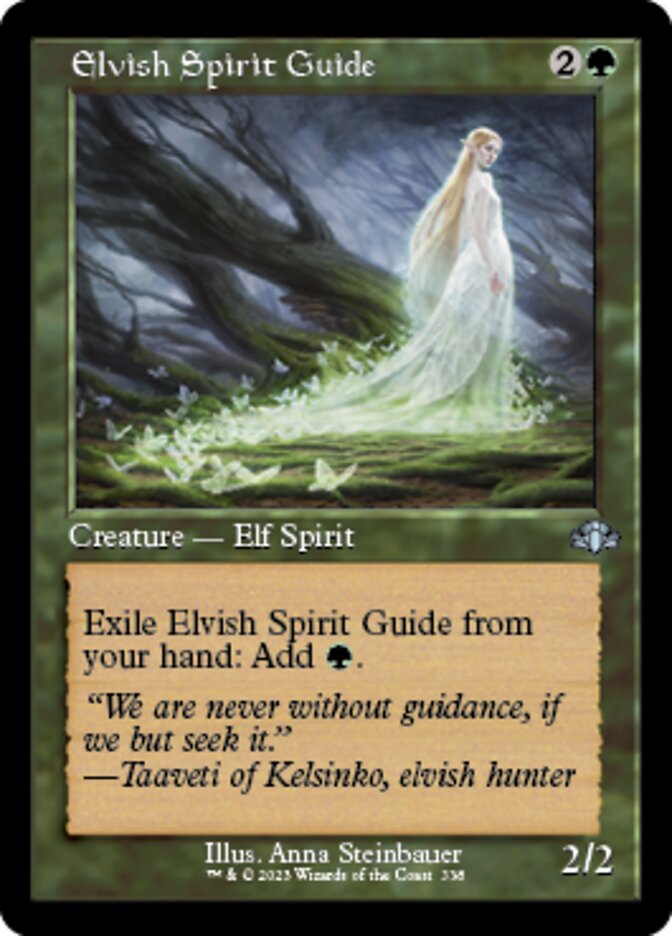 Elvish Spirit Guide (Retro) [Dominaria Remastered] | Gamers Paradise