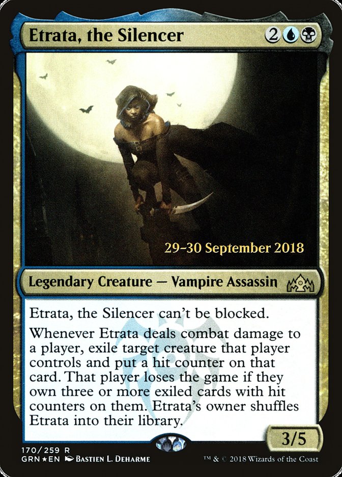 Etrata, the Silencer [Guilds of Ravnica Prerelease Promos] | Gamers Paradise