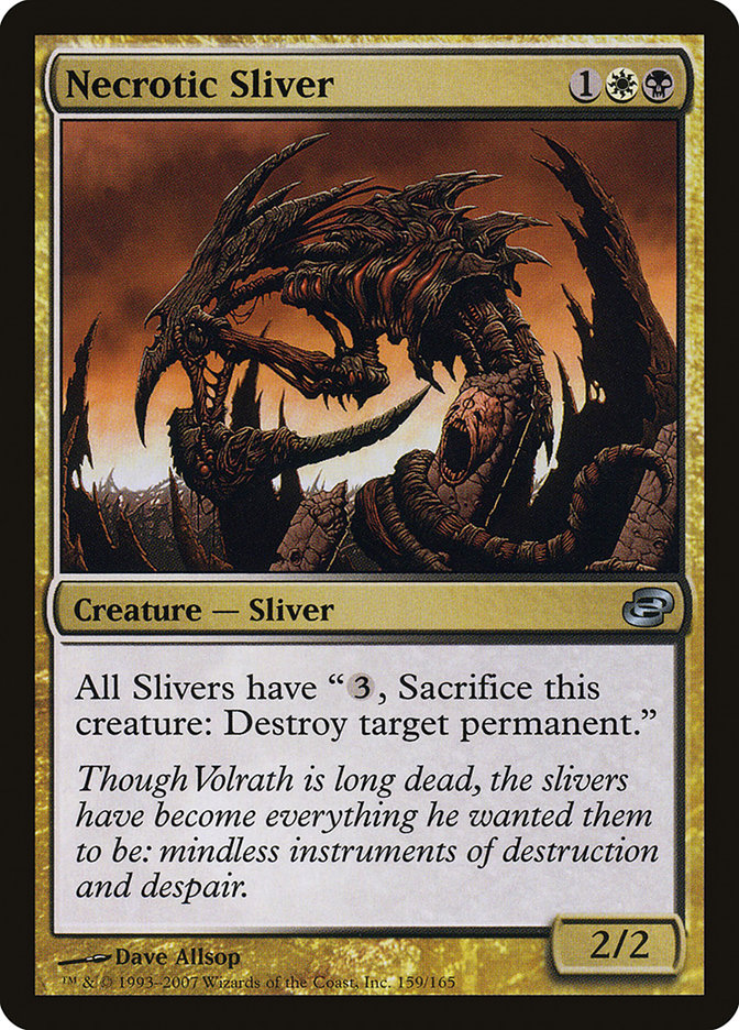 Necrotic Sliver [Planar Chaos] | Gamers Paradise