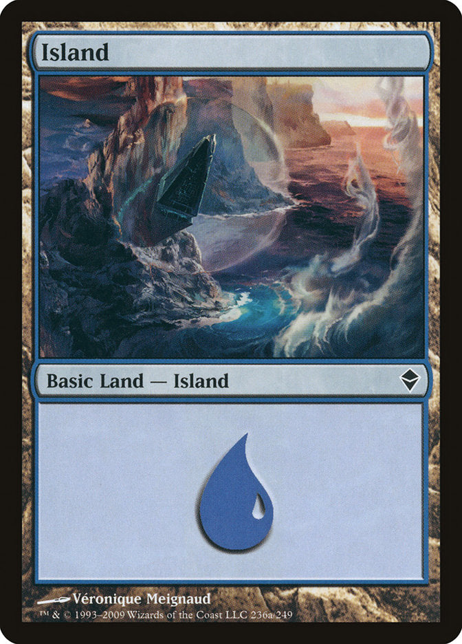 Island (236a) [Zendikar] | Gamers Paradise