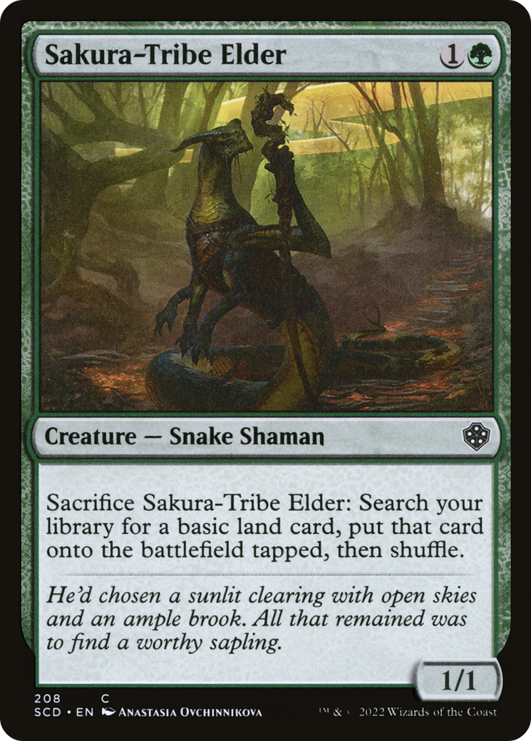 Sakura-Tribe Elder [Starter Commander Decks] | Gamers Paradise
