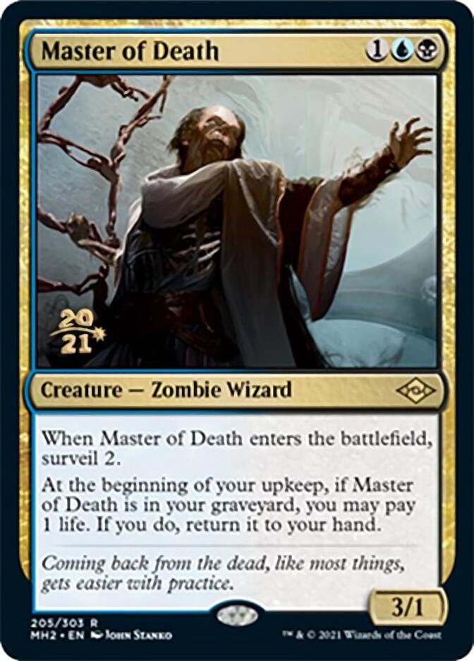 Master of Death [Modern Horizons 2 Prerelease Promos] | Gamers Paradise