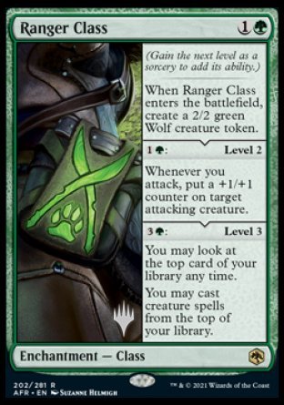 Ranger Class (Promo Pack) [Dungeons & Dragons: Adventures in the Forgotten Realms Promos] | Gamers Paradise