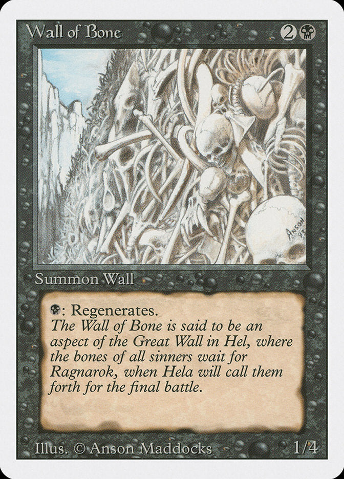 Wall of Bone [Revised Edition] | Gamers Paradise