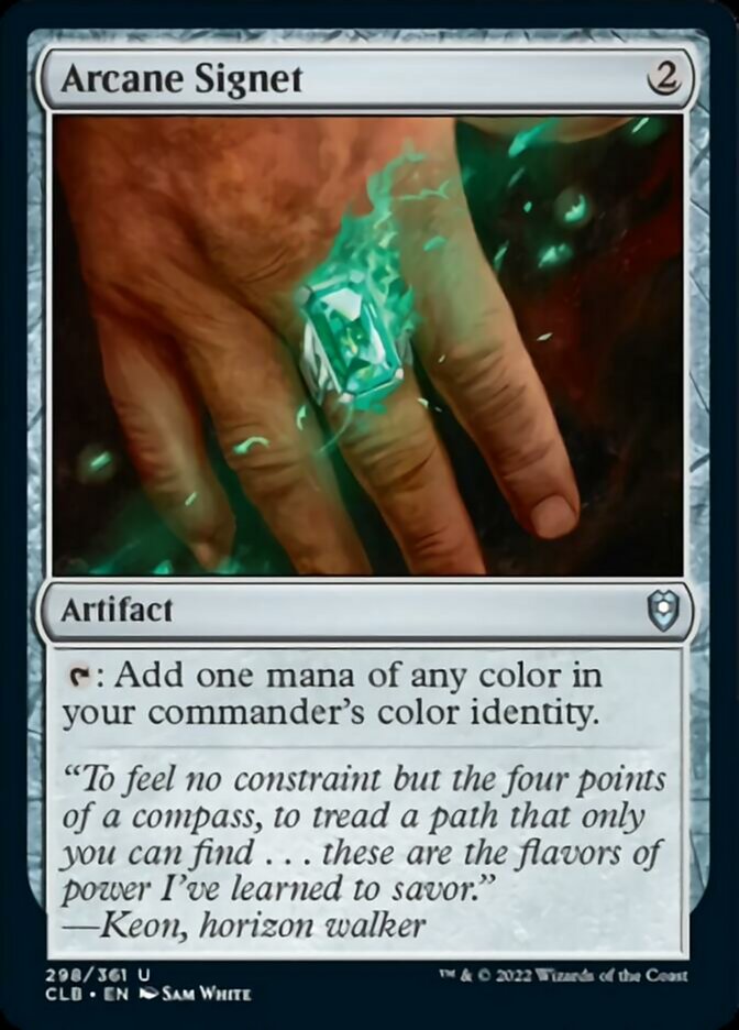 Arcane Signet [Commander Legends: Battle for Baldur's Gate] | Gamers Paradise