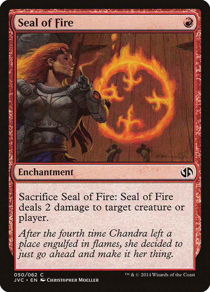 Seal of Fire [Duel Decks Anthology] | Gamers Paradise