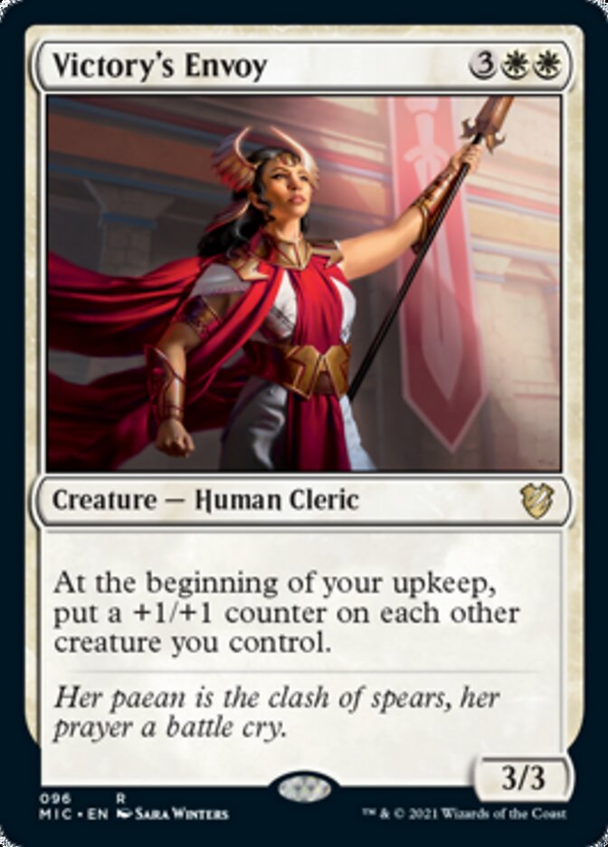 Victory's Envoy [Innistrad: Midnight Hunt Commander] | Gamers Paradise
