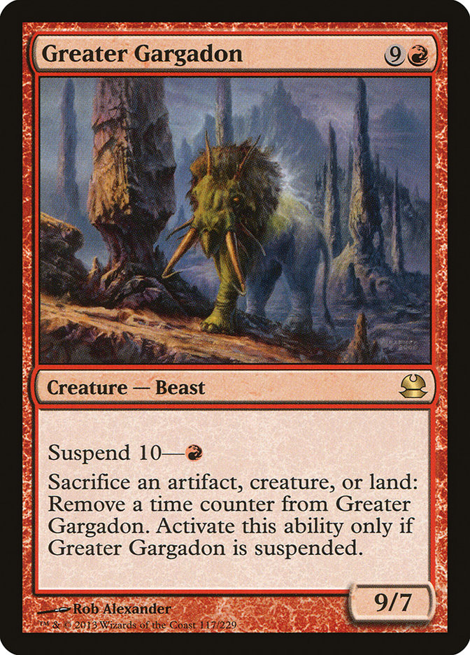 Greater Gargadon [Modern Masters] | Gamers Paradise