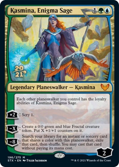 Kasmina, Enigma Sage [Strixhaven: School of Mages Prerelease Promos] | Gamers Paradise