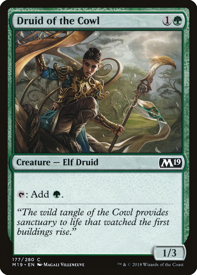 Druid of the Cowl [Core Set 2019] | Gamers Paradise