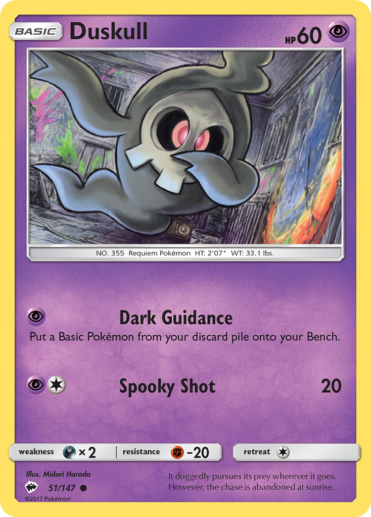 Duskull (51/147) [Sun & Moon: Burning Shadows] | Gamers Paradise