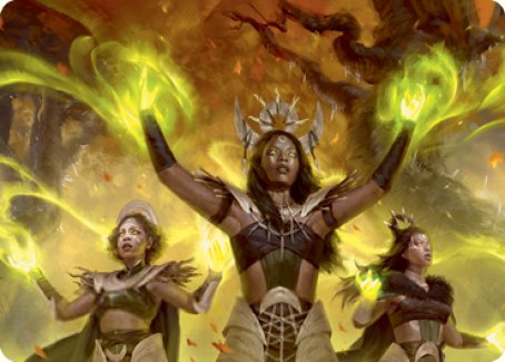 Dawnhart Wardens Art Card [Innistrad: Midnight Hunt Art Series] | Gamers Paradise