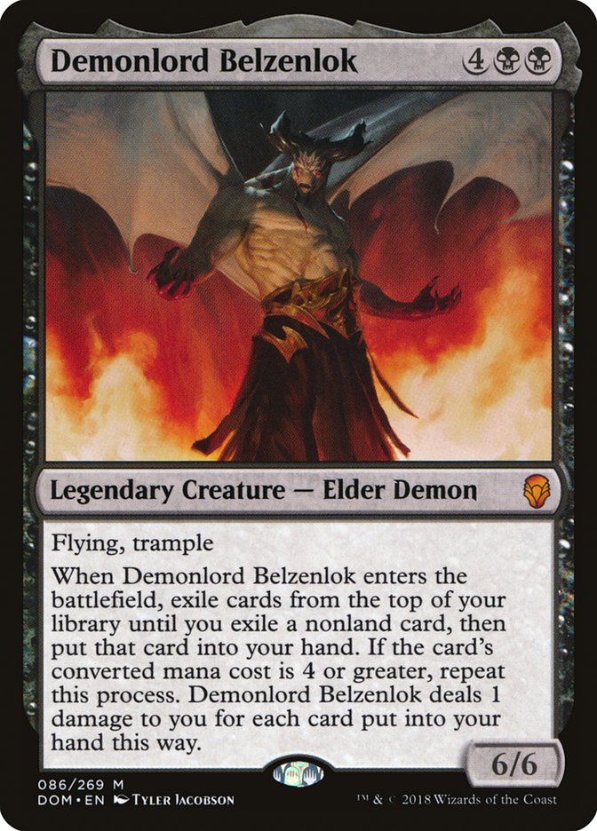 Demonlord Belzenlok [Dominaria] | Gamers Paradise