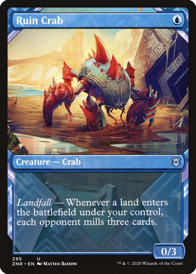 Ruin Crab (Showcase) [Zendikar Rising] | Gamers Paradise