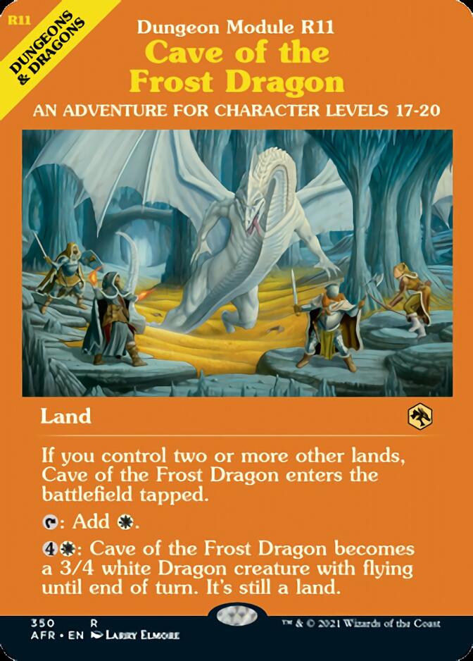 Cave of the Frost Dragon (Dungeon Module) [Dungeons & Dragons: Adventures in the Forgotten Realms] | Gamers Paradise