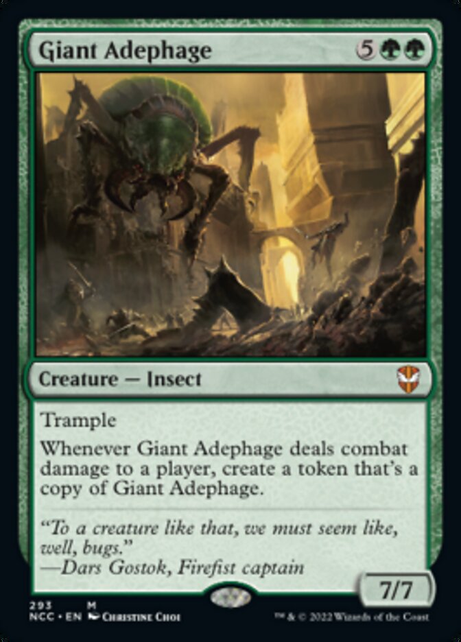 Giant Adephage [Streets of New Capenna Commander] | Gamers Paradise