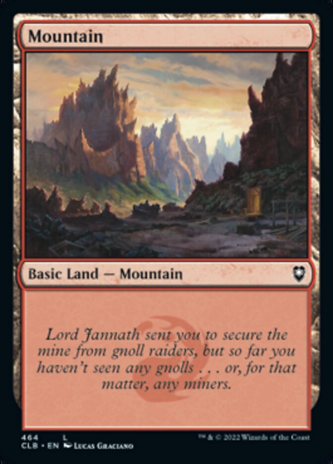 Mountain (464) [Commander Legends: Battle for Baldur's Gate] | Gamers Paradise