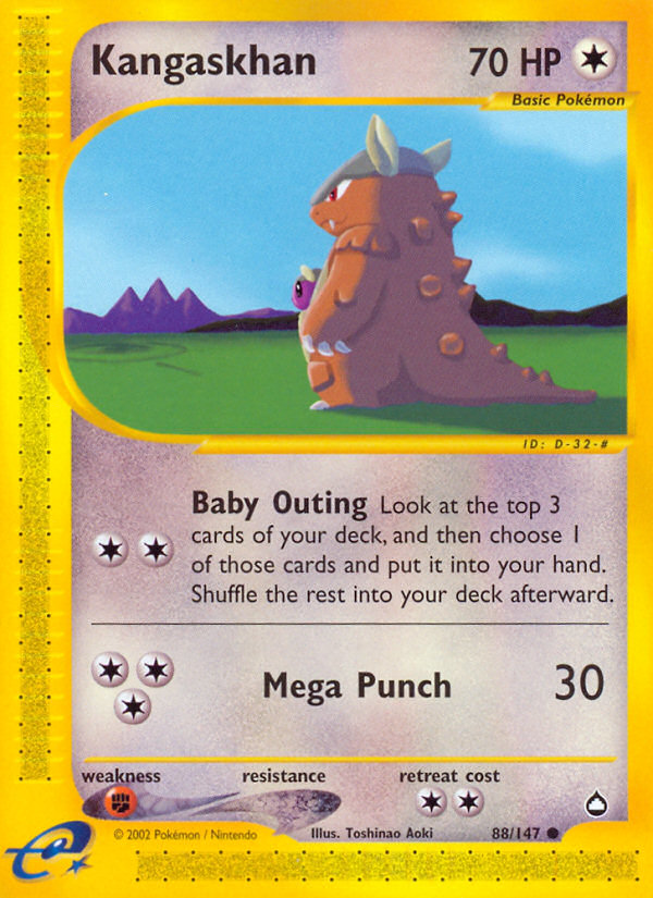 Kangaskhan (88/147) [Aquapolis] | Gamers Paradise