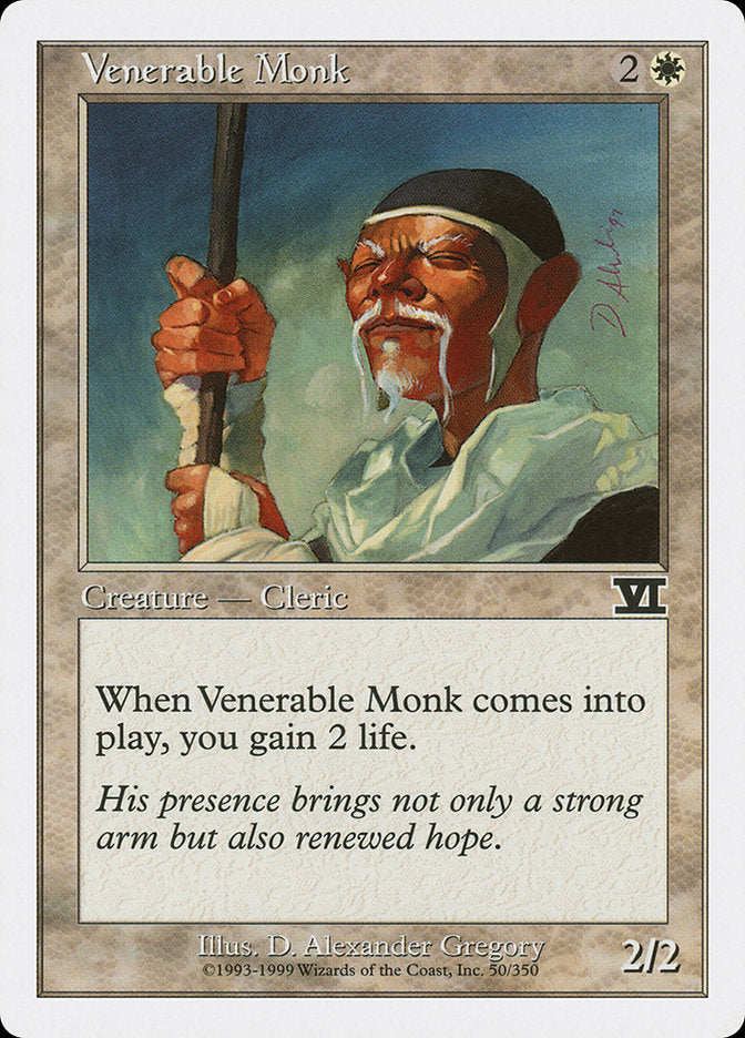 Venerable Monk [Classic Sixth Edition] | Gamers Paradise